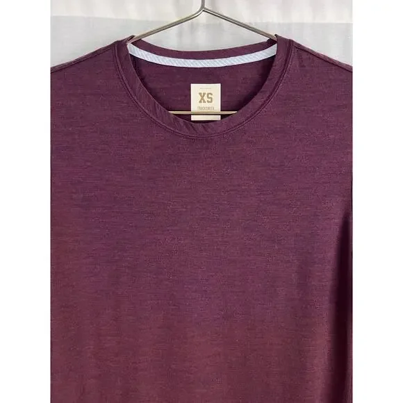 Tracksmith Top Harrier Long Sleeve T Shirt Merino Wool Running Base Layer Hiking - Picture 2 of 8